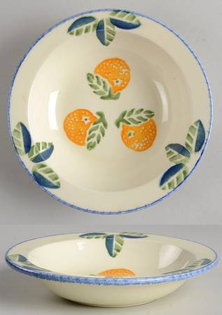 Dorset Fruit Rim Soup Bowl