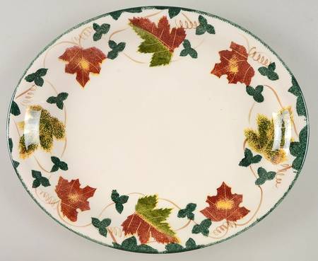 New England 14" Oval Serving Platter