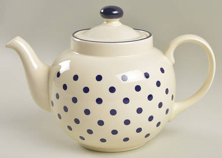 Polka Teapot & Lid