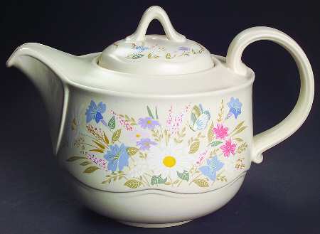 Springtime Teapot & Lid