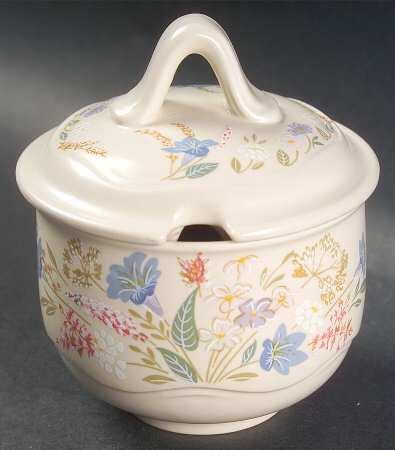 Springtime Sugar Bowl & Lid
