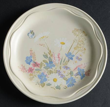 Springtime Bread & Butter Plate
