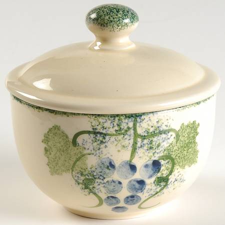 Vineyard Sugar Bowl & Lid