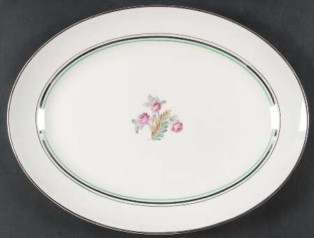 1219 15" Oval Serving Platter