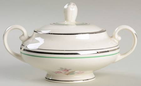 1219 Sugar Bowl & Lid