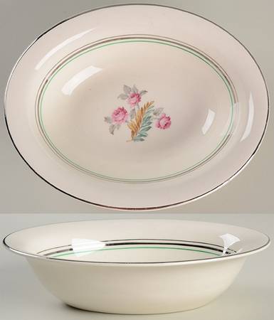 1219 9" Oval Vegetable Bowl