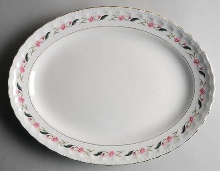 3204 15" Oval Serving Platter