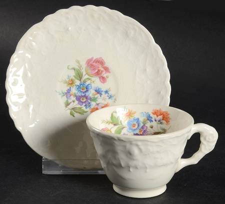 5061 Footed Demitasse Cup & Saucer Set
