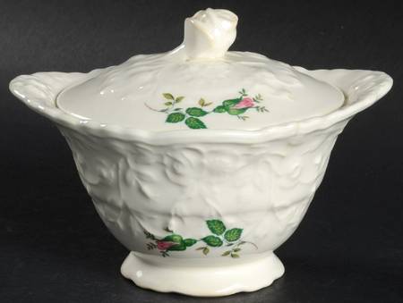 Bilton Rose Sugar Bowl & Lid