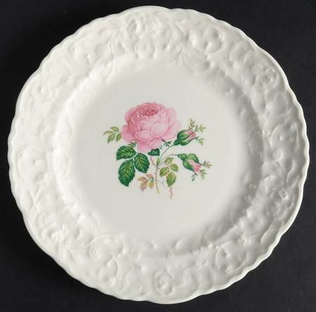 Bilton Rose Dessert/Pie Plate