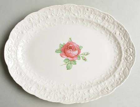 American Beauty 13" Oval Serving Platter