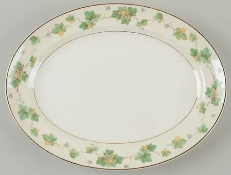 American Ivy 11" Oval Serving Platter