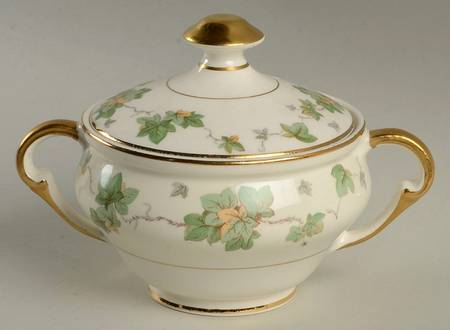 American Ivy Sugar Bowl & Lid