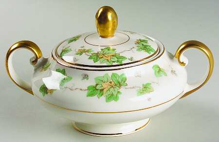 American Ivy Sugar Bowl & Lid