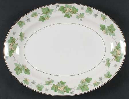 American Ivy 13" Oval Serving Platter