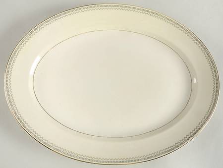 Arvilla 15" Oval Serving Platter
