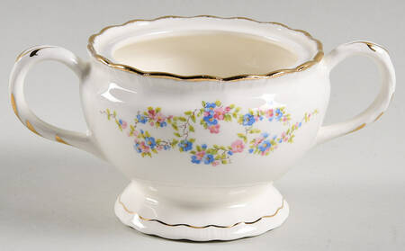 Blue Belle Sugar Bowl No Lid