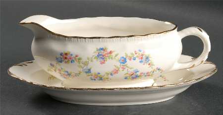 Blue Belle Gravy Boat & Underplate/Relish