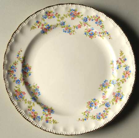 Blue Belle Salad Plate