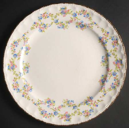 Blue Belle Luncheon Plate