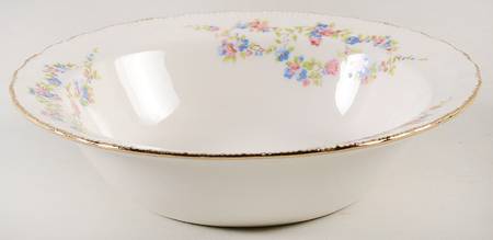 Blue Belle Rim Cereal Bowl