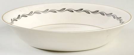 Black Laurel Coupe Soup Bowl
