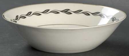 Black Laurel Coupe Cereal Bowl