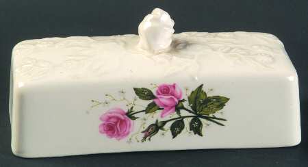 Cathay Rose Lid for 1/4 Lb Butter