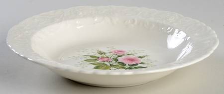 Cathay Rose Rim Soup Bowl