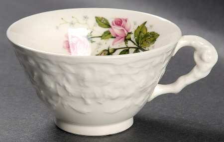 Cathay Rose Footed Cup