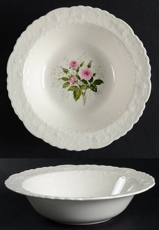 Cathay Rose 8" Round Vegetable Bowl