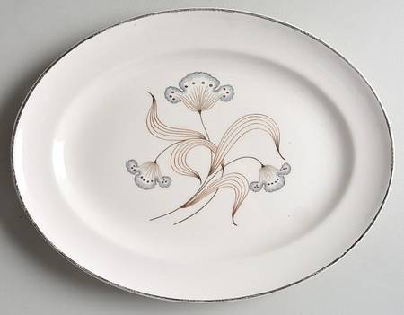 Cathay 11" Oval Serving Platter