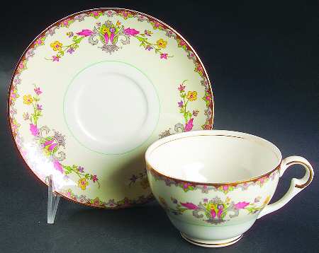 Countess Footed Cup & Saucer Set