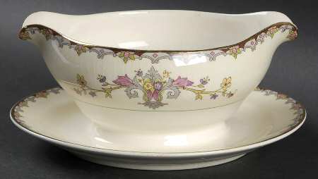 Countess Gravy Boat with Attached Underplate
