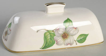 Dogwood (Shell Edge) Lid for 1/4 Lb Butter