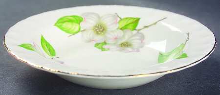 Dogwood (Shell Edge) Rim Fruit/Dessert (Sauce) Bowl