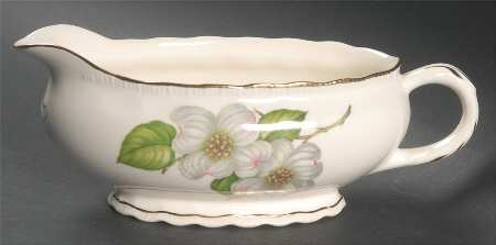 Dogwood (Shell Edge) Gravy Boat