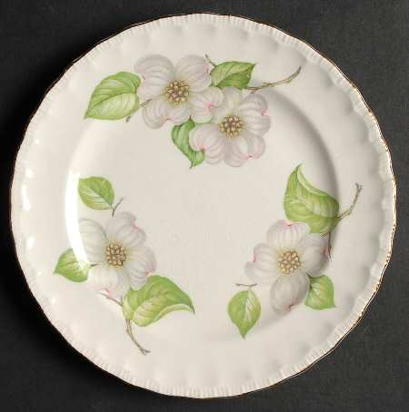 Dogwood (Shell Edge) Dessert/Pie Plate