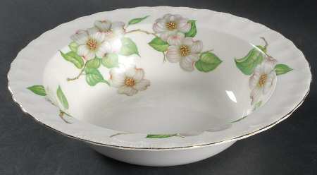 Dogwood (Shell Edge) 9" Round Vegetable Bowl
