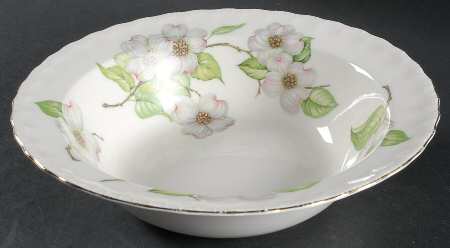 Dogwood (Shell Edge) 8" Round Vegetable Bowl