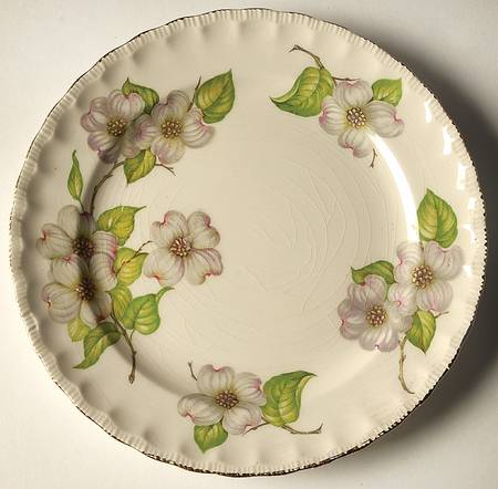 Dogwood (Shell Edge) Salad Plate