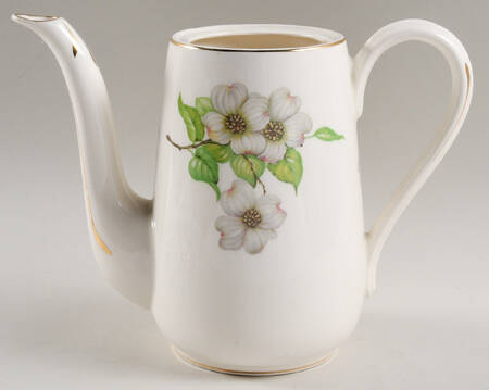 Dogwood (Smooth Edge) Coffee Pot No Lid