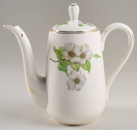 Dogwood (Smooth Edge) Coffee Pot & Lid