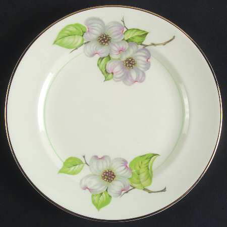 Dogwood (Smooth Edge) Bread & Butter Plate