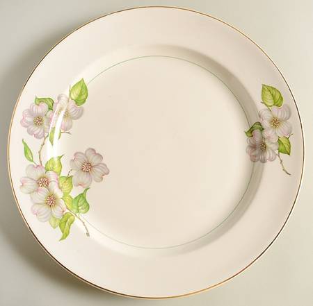 Dogwood (Smooth Edge) 13" Chop Plate (Round Platter)