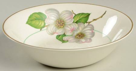 Dogwood (Smooth Edge) Coupe Cereal Bowl