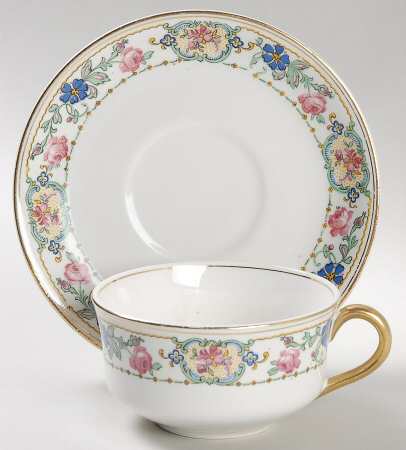 Duchess Flat Cup & Saucer Set