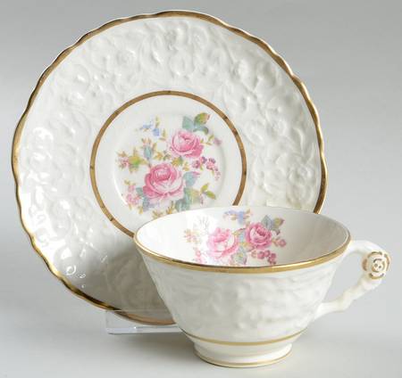 Embassy Footed Cup & Saucer Set