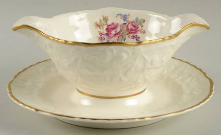 Embassy Gravy Boat with Attached Underplate
