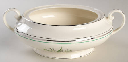 Encore (Platinum Inner Ring) Round Vegetable No Lid